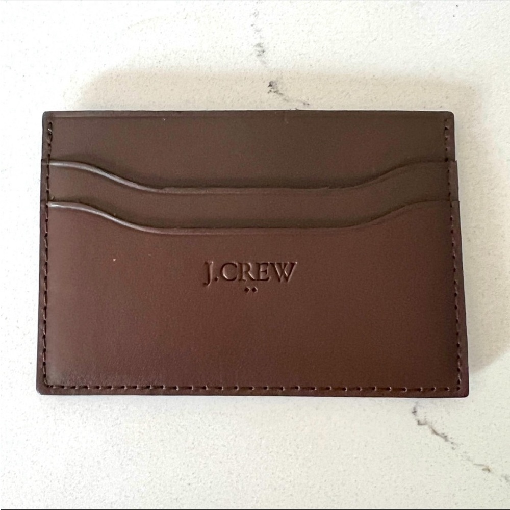 Jcrew Men’s Leather Cardholder
